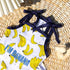 Generic Summer Fruit Print Pet Halter Tutu Dress - Strawberry Banana Pineapple Outfit for Small/Medium Dogs & Cats