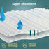 O'JAY (50 Pack, Maximum Absorbency Male Dog Diapers - Leak-Proof Disposable Male Dog Wraps- FlashDry Gel Technology