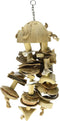Planet Pleasures Nature Cluster Natural Bird Toy, Large/21
