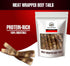 (Pack 20, Natural Dog Treats - Meat-Wrapped Beef Tails of Meat Wrapped Beef Tails)
