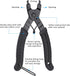 Oumers 2 in 1 Bike Master Link Plier Tool, Bicycle Chain Quick Link Opener-Closer Remover for All Speed Chain Repair