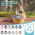 24 Trimmer Therwen Pcs Cat Nail Clipper Bulk Cat Nail Kitten Claw Clippers Pet Nails Cutter Claw Care for Cats Kittens