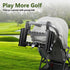 Generic 16-Club 12-Ball Golf Stroller Attachment, & Capacity with Adjustable Straps, Universal Fit, Golf Club Holder
