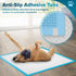 100 Count 24" 24" Large Puppy Pads - x Pee Pads for Dogs with Adhesive Sticky Tapes, Ultra Absorbent Dog Pads, Perfect