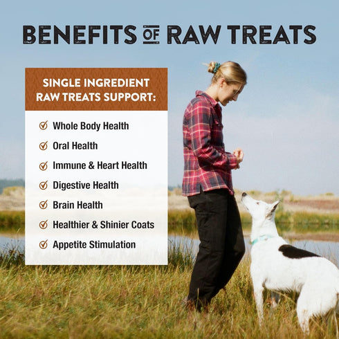 Northwest Naturals Raw Rewards Freeze-Dried Bison Liver Treats for Dogs and Cats - 3 Oz, Healthy, All Natural