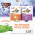 Catit Go Natural Pea Husk Clumping Cat Litter - Lightweight, Dust Free, Easy Cleaning, Flushable with Odor Control,