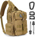 G4Free Tactical EDC Sling Bag Backpack with Pistol Holster for Concealed Carry