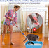 JAMIEWIN Extendable Cat Litter Scoop, Long Handle Litter Sifting Shovel, Detachable Non-Stick Heavy Duty Metal Pet Poop