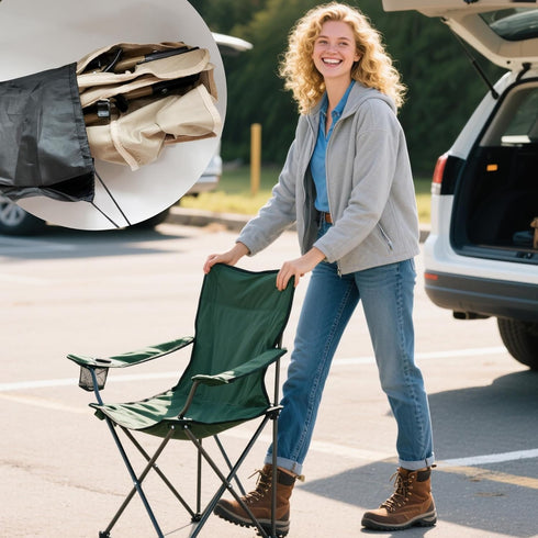XLANMAY 3PCS Camping Chair Replacement Bags - Sturdy Chair Bags for Folding Chairs Carry Storage Bag for Camping Chair