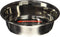 ProSelect Dura-Weight Stainless Steel Dishes, 1-Pint, Durable Dishes for Dog and Cat Food