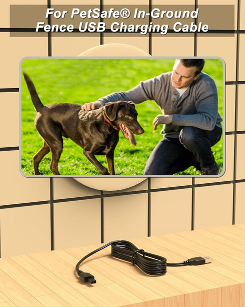 VHBW Replacement USB Charger Cable for PetSafe Receiver Collar, Compatible with Multiple Models