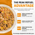 Backpacking 2-Pack (4 Peak Refuel Sweet Pork and Rice | Freeze-Dried Hiking, & Camping Meals | Amazing Taste | Real