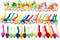 Fashion's Talk 48-Count Assorted Mice Cat Toys, Furry Rattle Mouse Kitten Toy for Indoor Cats