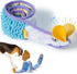 Nocciola No Stuffing Eel Crinkle Dog Squeaky Toys - Durable Tug of War Toys for All Breeds