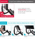 Swivel Mount Compatible with Peloton Bike OG, 360° Movement Swivel Adapter for Off-Bike Workout