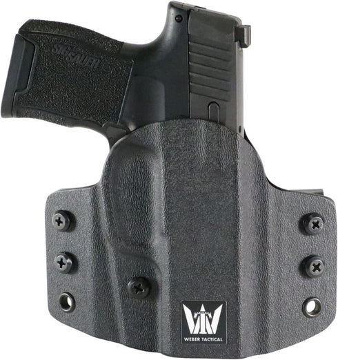 Weber Tactical Holster, Optics Ready OWB, USA Made, Adjustable Passive Retention for 9MM and .40