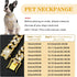 Gold Dog Chain Collar, Diamond Cuban Link 13mm Wide Necklace for Small Medium Large Dogs Cats, Metal Crystal (18 inch)