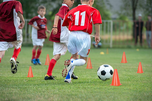 9 inch (Sets 10/15/ 20) Alyoen Orange Traffic Cones, Plastic Sports Cones, Soccer Training Cones for Outdoor Activity