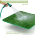 High Walls Dog Pee Pad Holder with Artificial Grass-Foldable Indoor Dog Potty Tray,Waterproof Pee Pad Holder for Small