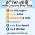 Nylabone Tuug Interactive Dog Toy for Enrichment, Flexible Tug Toy for Creative Play & Exercise