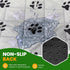 4-Layer 35.4"x23.6") FURWAY Dog Grass Pad with Tray Artificial Grass Puppy Pee Pad for Dogs, Reusable Training Potty