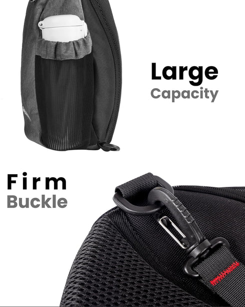 OutdoorMaster Sling Bag, Hiking Daypack, Crossbody Shoulder Chest Backpack for Urban Outdoor Travel