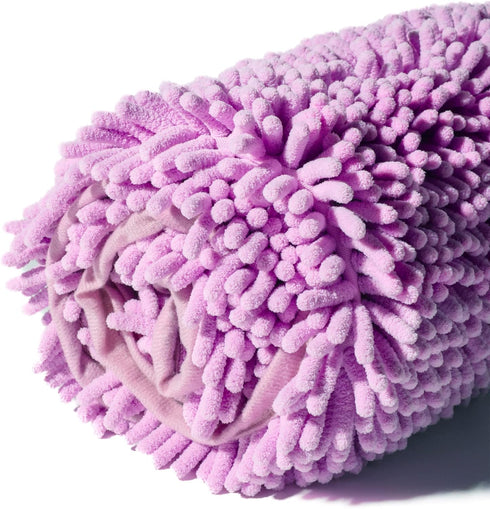 Patas Lague Absorbent Dog Towel, Extra Large Quick Drying Microfiber Towel for Dogs and Cats (Lilac)