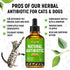 Natural Antibiotic for Cats and Dogs | 2 Oz Beef Dietary Supplement | Cat and Dog Antibiotics