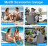 NamcheBarwa 2 Pack Foldable Pool Side Chairs, Poolside Chairs for Edge of Pool Portable Camping Folding Chair,Beach