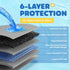 100-Pack 34'' 28'' 6-Layer Powools X-Large Puppy Pads - x Pee Pads for Dogs Potty Training with Leak-Proof Quick-Dry
