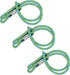 GM CLIMBING 8mm (5/16in) VT Prusik Swen Eye-to-Eye Pre-Sewn Friction Hitch Cord, 30inch Pack of 3