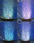 NICREW Multi-Colored Aquarium LED Bubbler Stone Disk, Fish Tank Bubbler with Auto Color Changing LEDs
