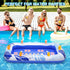 56IN Summer Oversize Floating Card Game Table for Pool with Waterproof Cards - Inflatable Floating Card Table