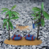 Hammock, 5 Inches Needzo Hermit Crab Climbing Tank Accessory, Food and Water Dish Included