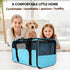 Soft-Sided Airline Approved Pet Carrier Bag for Small Cats & Dogs (Medium, Blue)