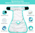 3Pack Dog Diapers Female,Washable Diaper for Doggie,Highly Absorbent Reusable Dog Diaper,Adjustable Leakproof Puppy