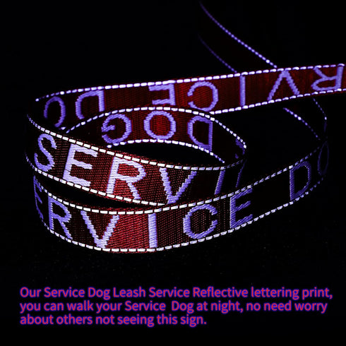Frienda Emotional Support Dog Leash, Reflective ESA Leash with Waterproof Neoprene Handle for Service Dog Vest