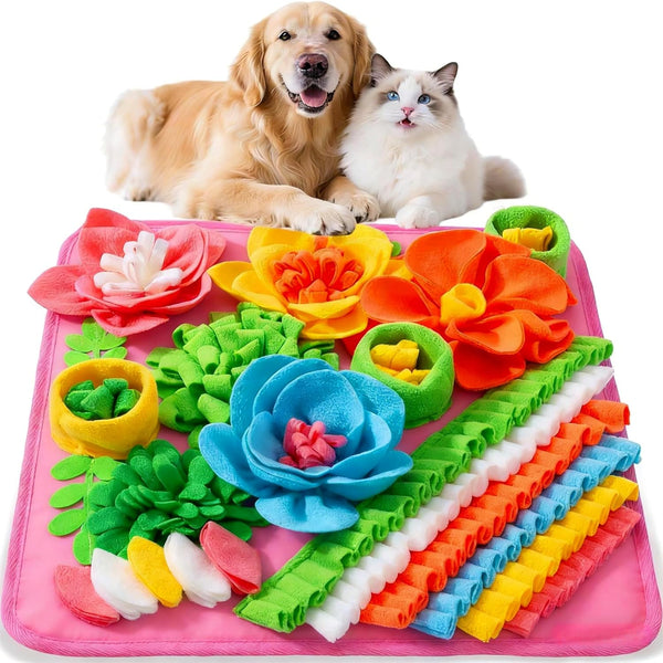 AMIR Snuffle Mat for Dogs, Sniff Mat Slow Feeding, Encourages Natural Foraging