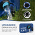 Swimming 39'') Furrybaby Dog Pool, Kiddie Pool with Hard Plastic Foldable Dog Bath Tub Portable for Dogs, Kids and Pet