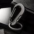 Titanium Carabiner Clip, Multifunctional Keychain with Keyring, Cool Gadget for Daily Use