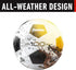 Franklin Sports Soccer Balls - Youth + Adult Size 3, 4 + 5 - Black + White Bulk Packs