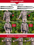 Two Point Sling Rifle Strap with Shoulder Pad, Adjustable Gun Sling with Gift Box