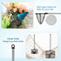 2 Pieces Fish Tank Net, Long Handle Mesh Aquarium Nets, Extendable 12.5-27.5 Inch Stainless Steel