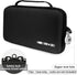 200 Round 9MM Ammo Case, Bullet Storage Box Compatible with 9mm Luger, 45 ACP, 380 ACP, Locking Travel Safe