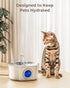 12 Pack 108oz/3.2 Neareal Official Cat Water Fountain Replacement Filters & Pre-Filter Sponges for Stainless Steel Pet