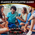 Set 16pcs 2 Hiboom Shot Glass Roulette Game and Drinking Dice - Glasses and Balls for Adults, Family Gathering, Bar