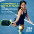 HC-40 3, 12, 40, 100 Pack JOOLA Hardcourt Pickleball Balls with Storage Tube - USAP Approved Balls for Tournament Play