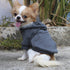LOPHIPETS Dog Cotton Hoodies Sweatshirts for Small Dogs, Cold Weather Coat for Chihuahua Puppy - Charcoal/S