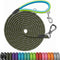 NTR Heavy Duty Large Dog Leash, 30FT Reflective Long Leash with 2 Swivel Hooks and Comfortable Padded Handle