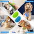 Kesarunique 8PCS Pet Grooming & Bathing Kit for Dogs & Cats, Dog Bathing Supplies with Silicone Dog Washing Gloves, Dog